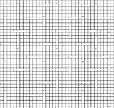Qubits in the Pegasus topology.